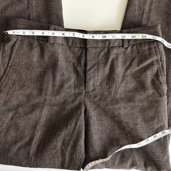 Banana Republic Brown Reegan Wool, Lined, Dress Pants- 6 - Picture 6 of 7